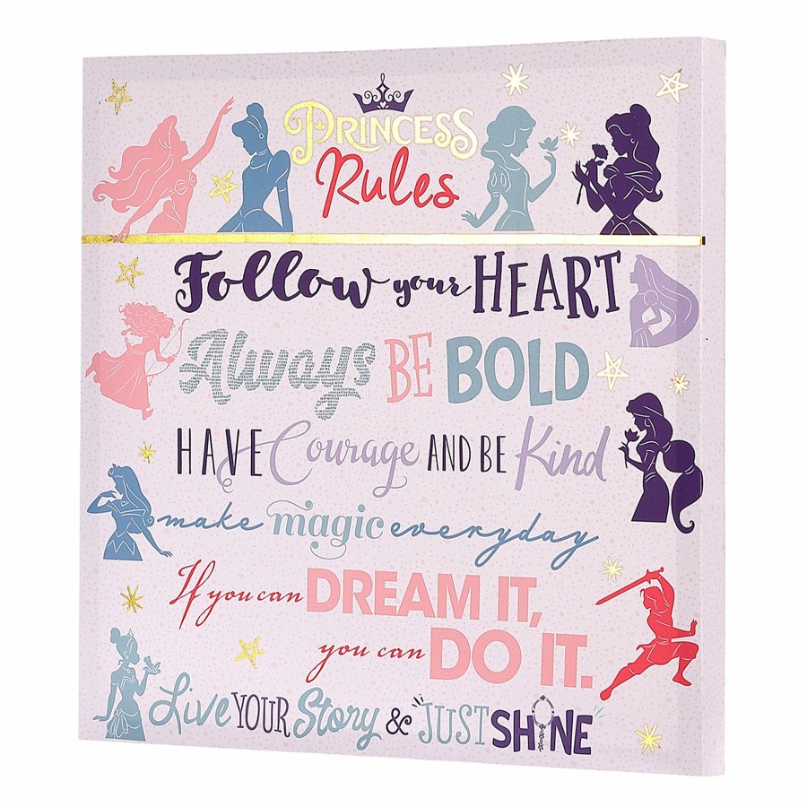 Wall Art * | 16X16 Princess Canvas Wall Art Premium Product