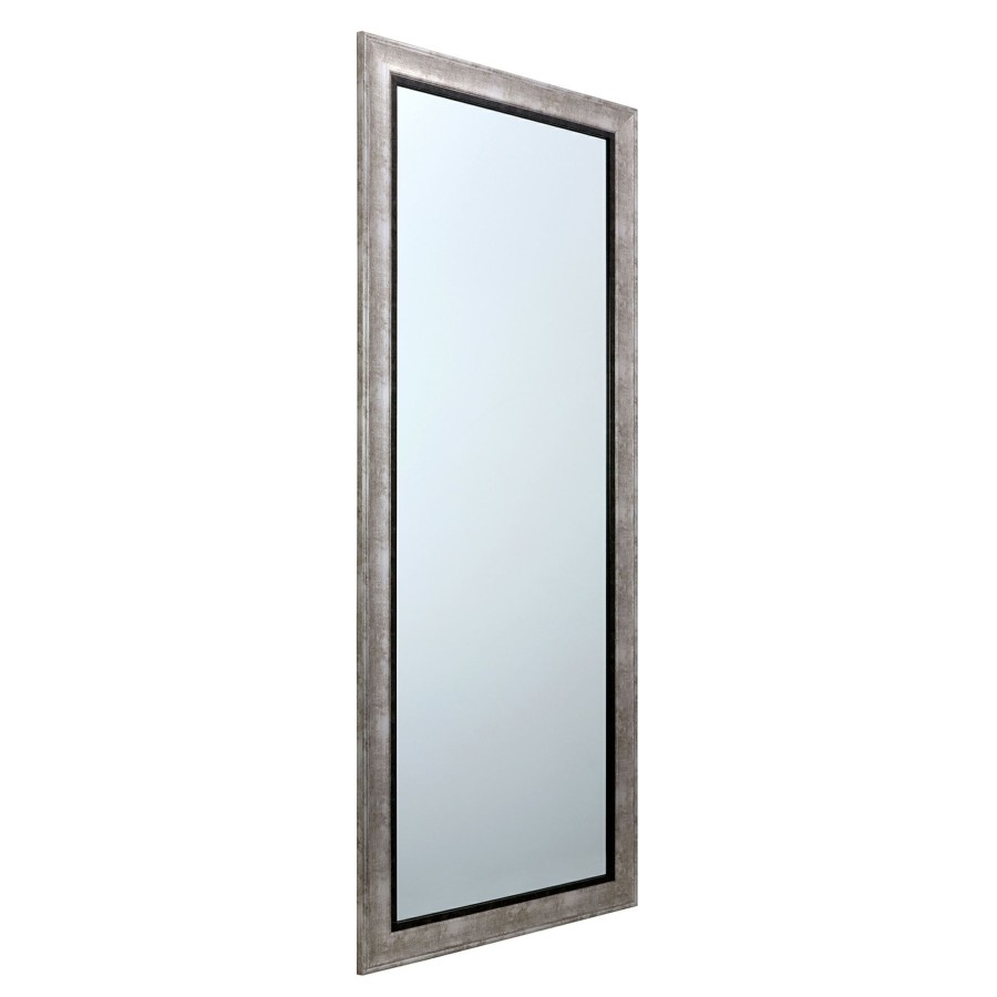 Mirrors * | 24X58 Black Grey Mirror For Sale