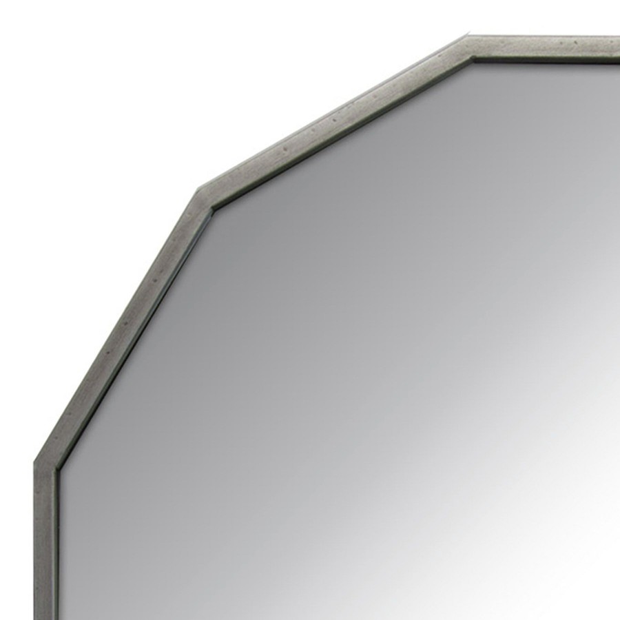 Mirrors * | 27 Silver Dodecagon Mirror Glamor Model