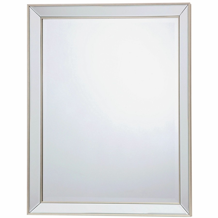 Mirrors * | 22X28 Mirror On Mirror Beveled Rectangular Grace Mirror Latest Fashion