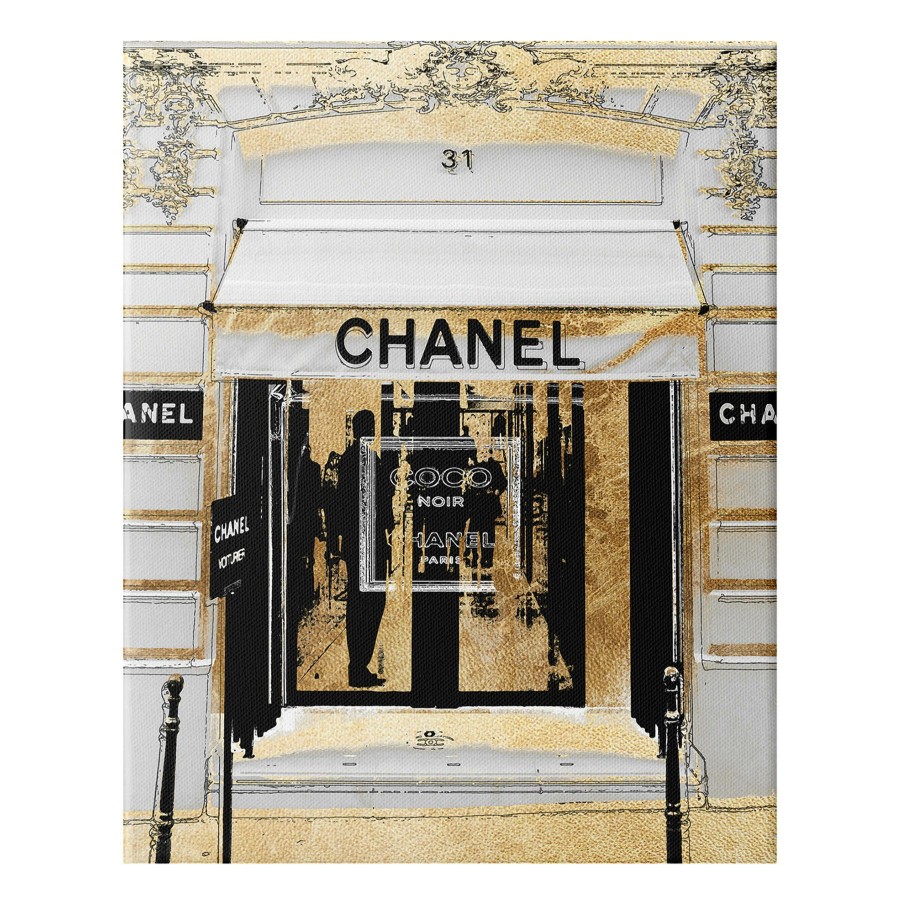 Wall Art * | 12X16 Fashion Store Front Canvas Wall Art Nice Style