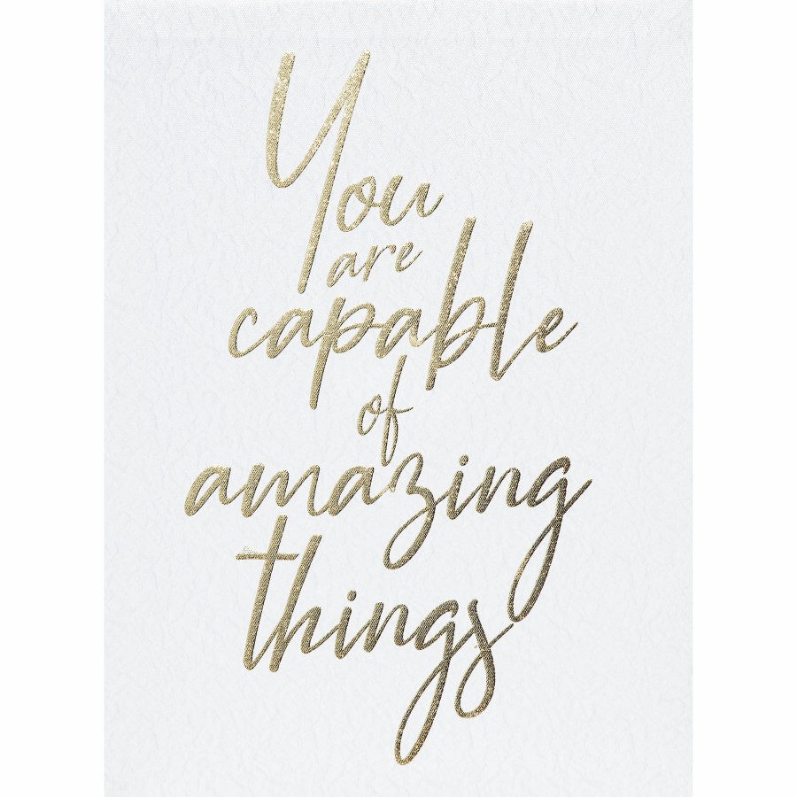 Wall Art * | You Are Capable Canvas Wall Art, 12 16 Online Store