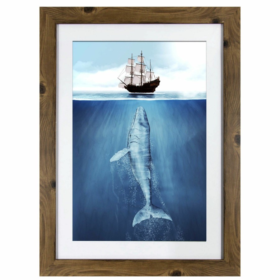 Wall Art * | Sa Pug 20X28 Whale Below New Models