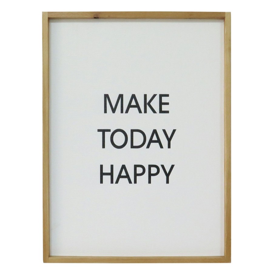 Wall Art * | Aw 15X19 Make Today Happy Hot Sell