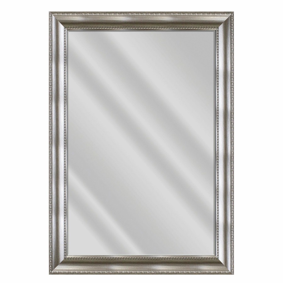 Mirrors * | 31 43 Anne Antique Silver Mirror Bargain Sale