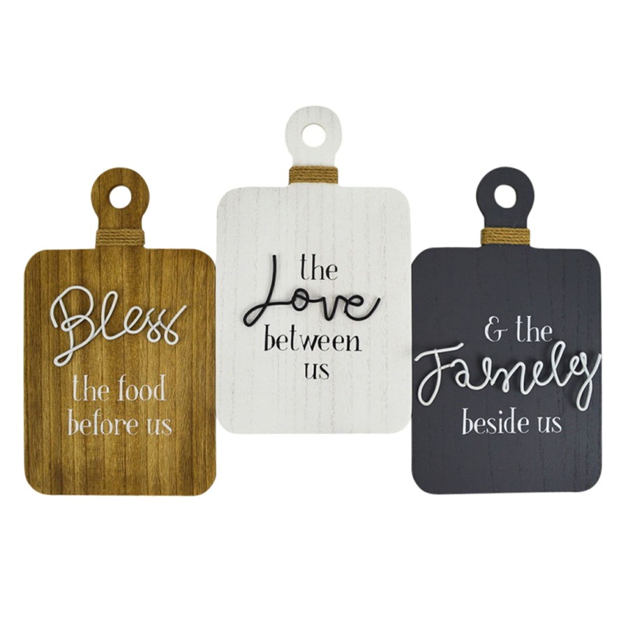 Wall Art * | Bless Love Family Kitchen Wall Decor, 20.5 13.5 Discounts Online