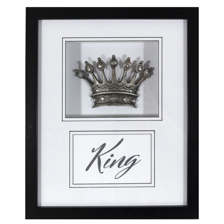 Wall Art * | 10X12 Frame King Prin Under Glass Fascinating Model