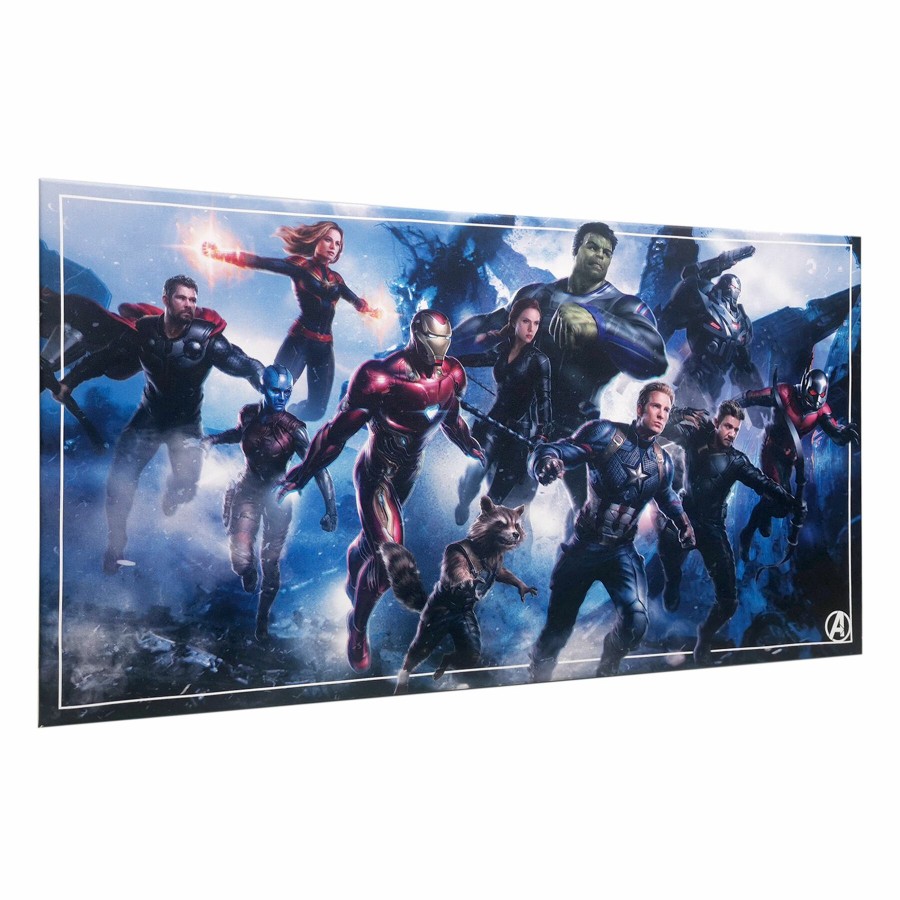 Wall Art * | Marvel Avengers Canvas Wall Art, 24X13 Nice Style