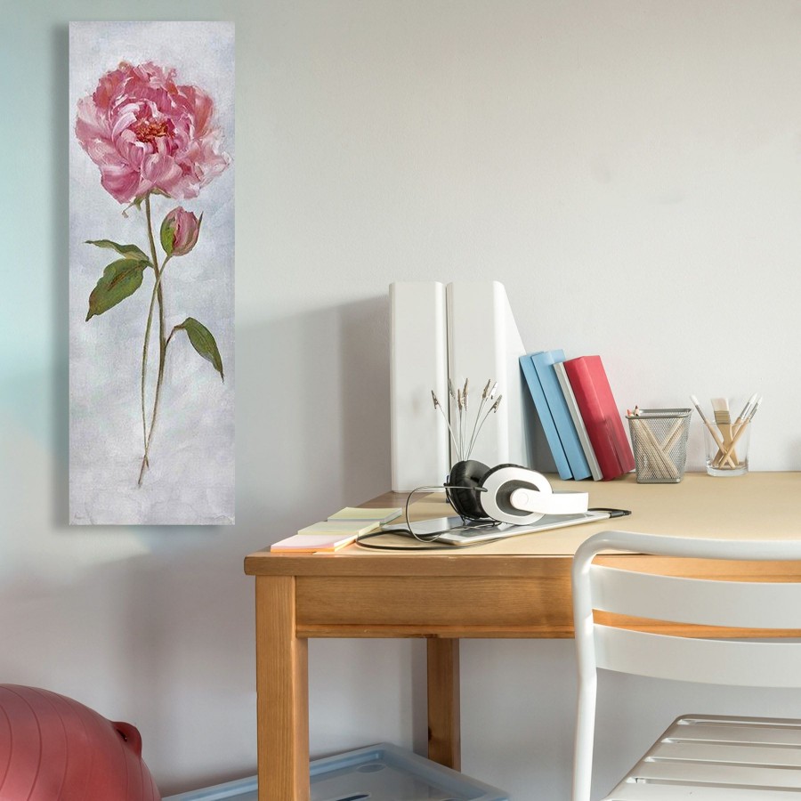 Wall Art * | Peony Canvas Wall Art, 12 36 New Models