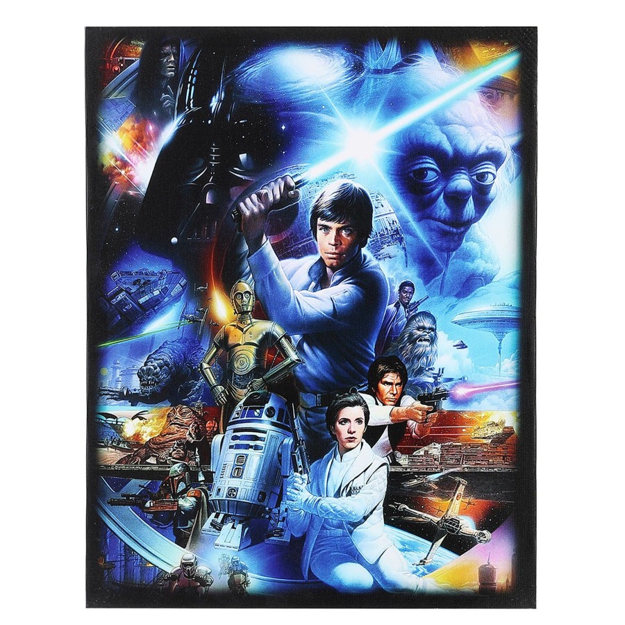 Wall Art * | 16X20 Star Wars Canvas Wall Art Discounts Online