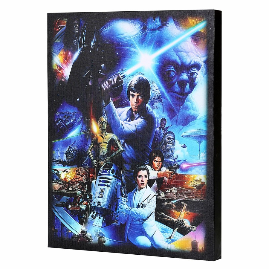 Wall Art * | 16X20 Star Wars Canvas Wall Art Discounts Online