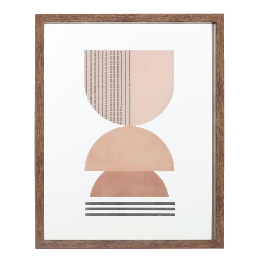 Mirrors * | Framed Abstract Mirror, 17 21 Premium Product