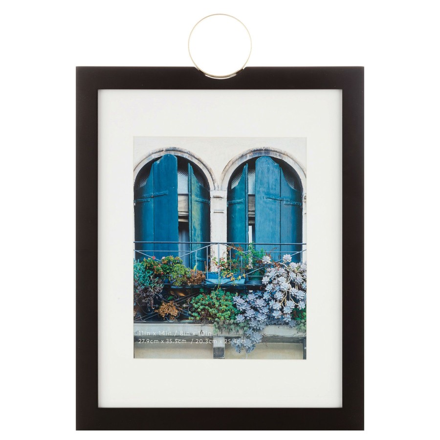 Frames * | 11 14 Matted To 8 10 Photo Frame, Black Clearance