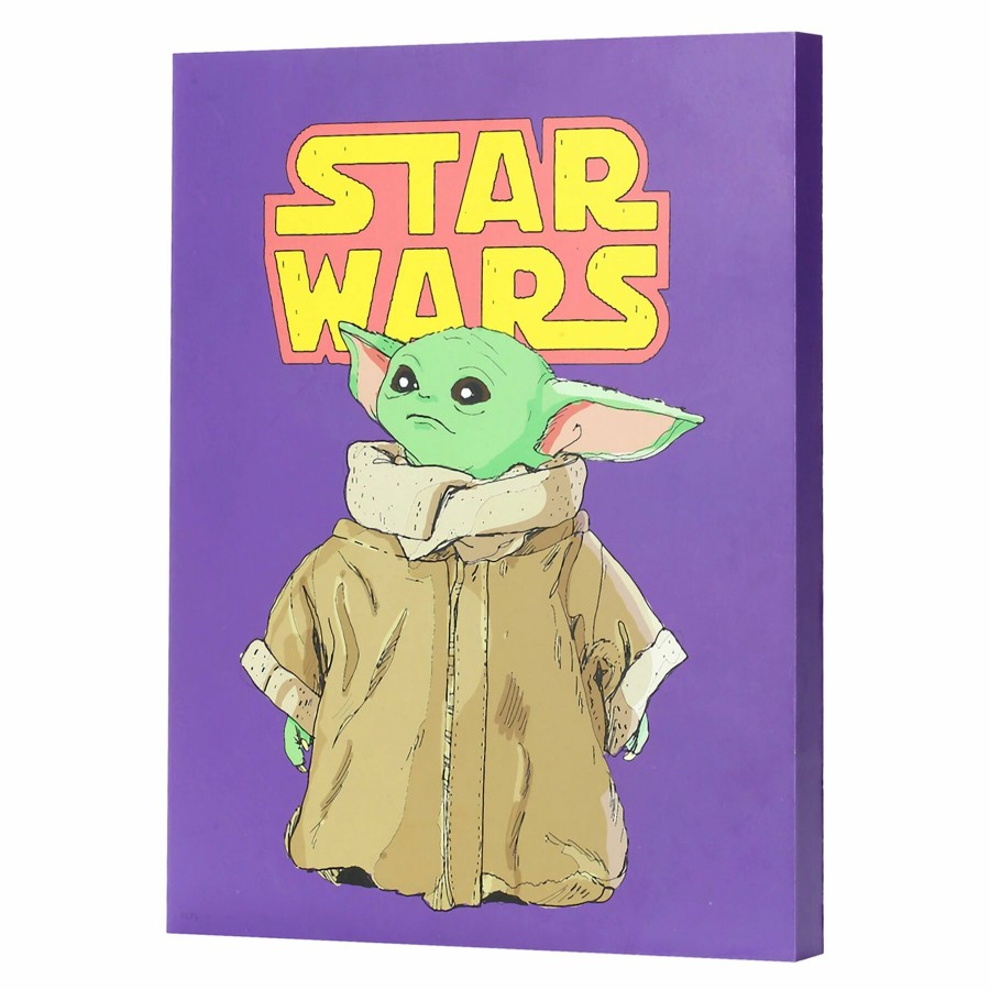 Wall Art * | Baby Yoda Box Canvas Wall Art, 11 14 Latest Fashion