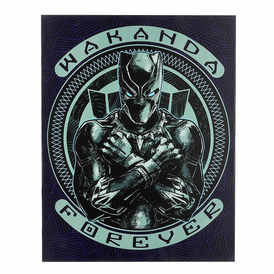 Wall Art * | 16X20 Black Panther Canvas Wall Art Sale Merchandise