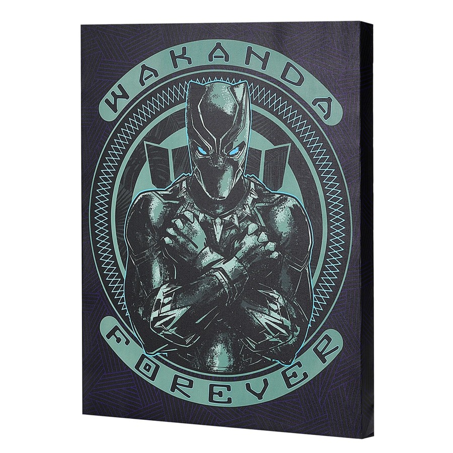 Wall Art * | 16X20 Black Panther Canvas Wall Art Sale Merchandise