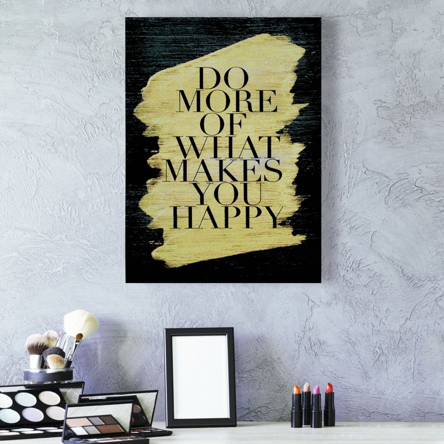 Wall Art * | Do More Canvas Wall Art, 18 24 High Quality