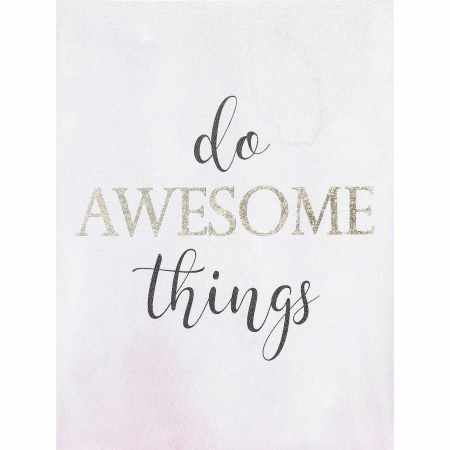 Wall Art * | Do Awesome Things Canvas Wall Art, 12 16 Hot Sale