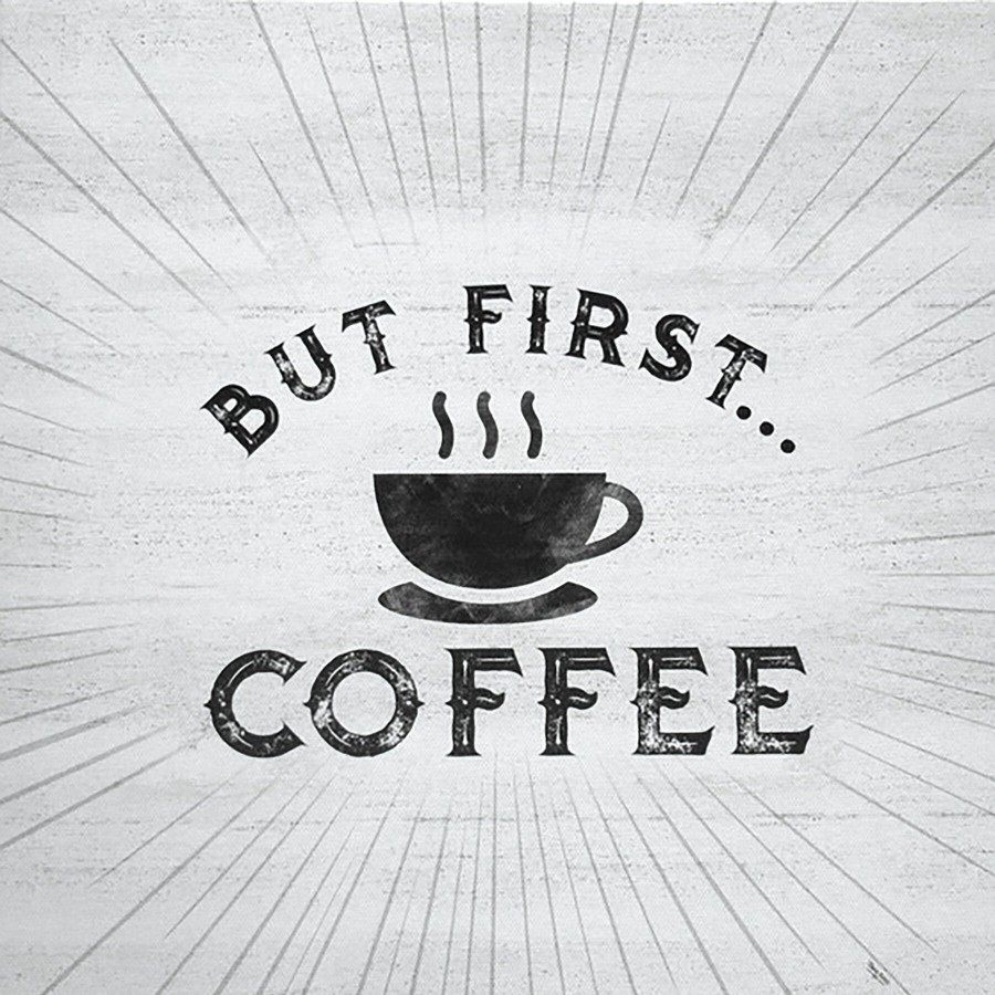 Wall Art * | But First… Coffee Canvas Wall Art, 12 Latest Fashion