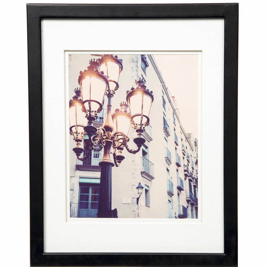 Frames * | Pick & Mix 11 14 Matted To 8 10 Linear Photo Frame, Black Excellent