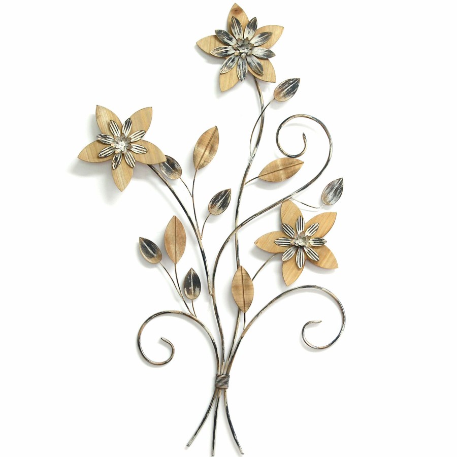 Wall Art * | Floral Wall Decor Discounts Online