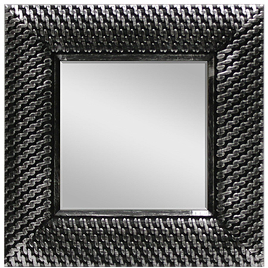 Mirrors * | 10X10 Distressed Silver 3-Piece Mirror Set Online Store