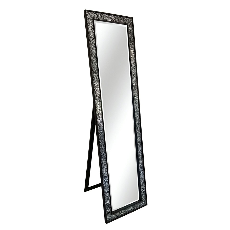 Mirrors * | 67 Mosaic Framed Floor Mirror Fashionable