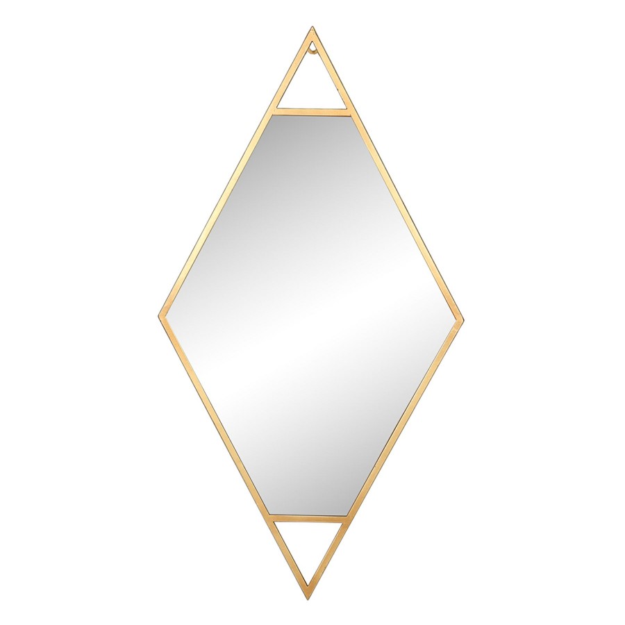 Mirrors * | Metal Diamond Mirror, 17 32 Special Design