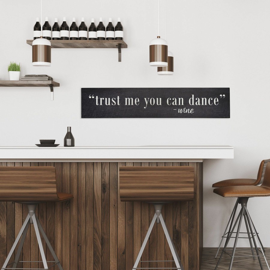 Wall Art * | 36X7 Trust Me You Can Dance Wall Art Cheaper