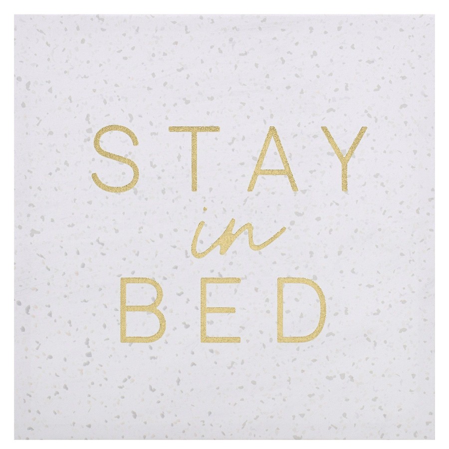 Wall Art * | Stay In Bed Canvas Wall Art, 12 Sale Merchandise