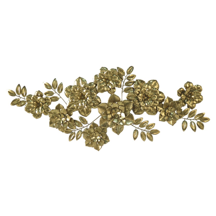 Wall Art * | Grace Mitchell Gold Metal Floral Centerpiece, 48 19 Excellent