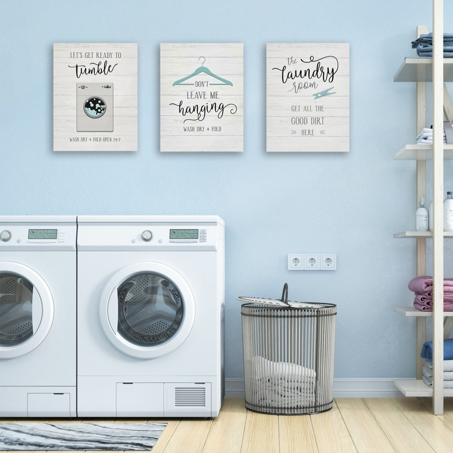 Wall Art * | Laundry Room Canvas Wall Art, 11 14 Hot Sale