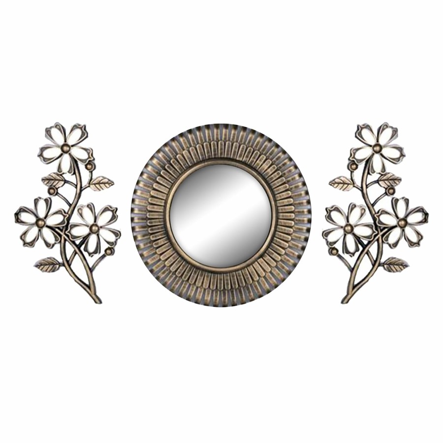 Mirrors * | Assorted 10In 3 Pc Mirror Set Online Discount