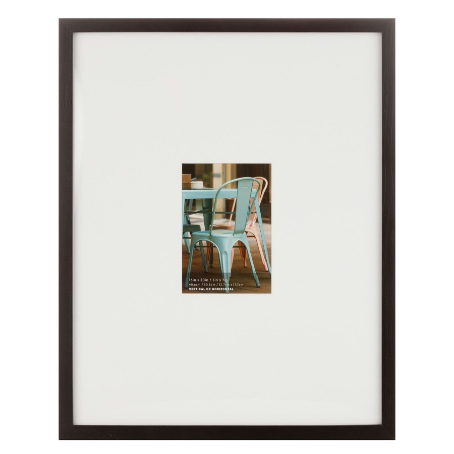 Frames * | 16X20 To 5X7 Inch Black Matted Discounts Online