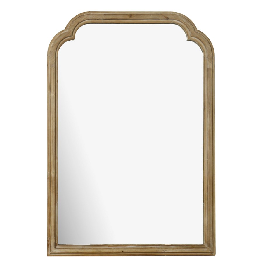 Mirrors * | Wooden Framed Wall Mirror, 30 42 Online Discount