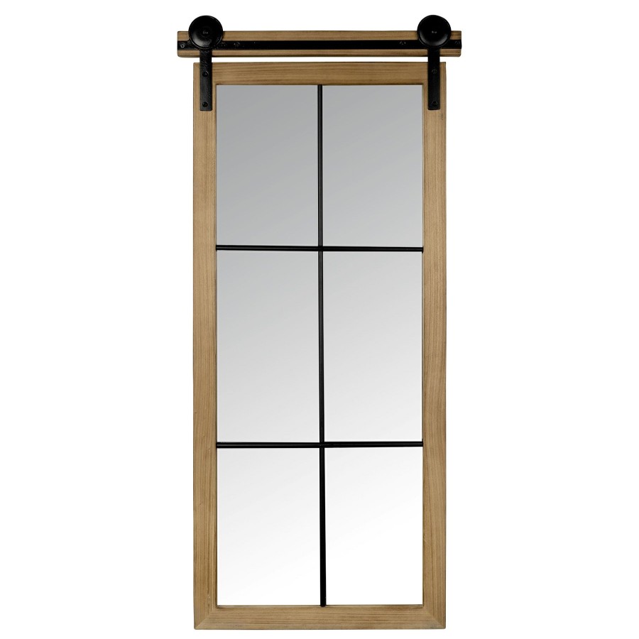 Mirrors * | Barndoor Wall Mirror, 17 37 Good Quality