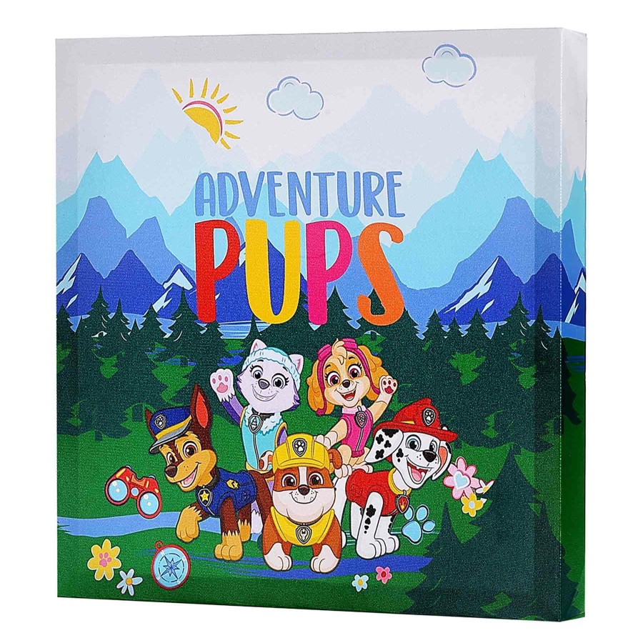 Wall Art * | 12X12 Paw Patrol Canvas Wall Art Hot Sell