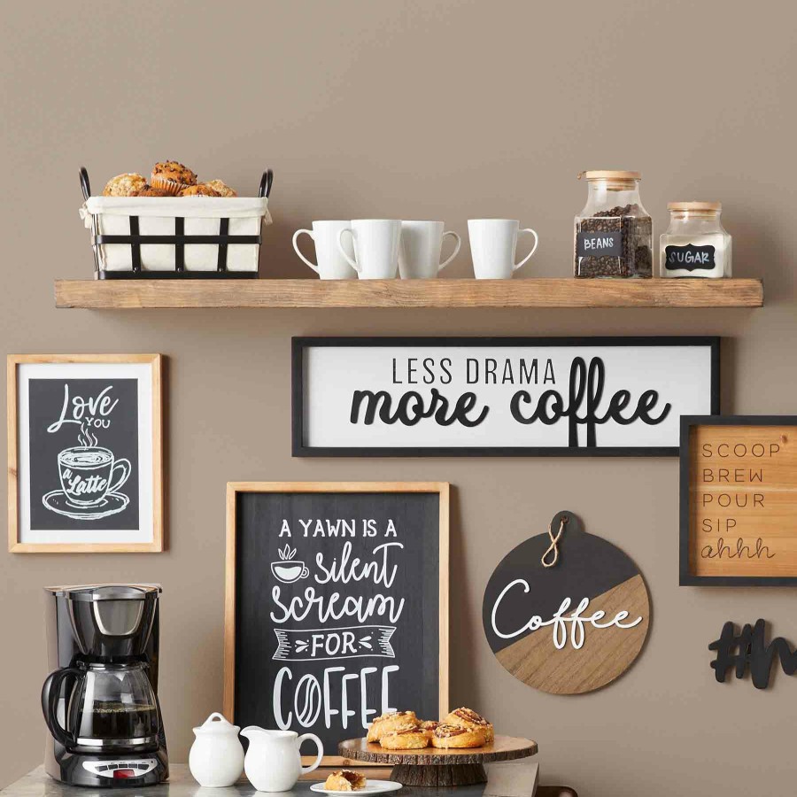 Wall Art * | 8X30 More Coffee Art On Sale