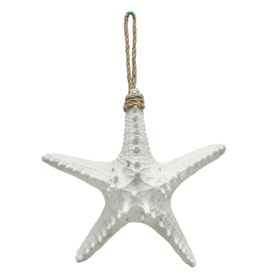 Wall Art * | Ty Pennington Hanging White Starfish, 8 Online Store