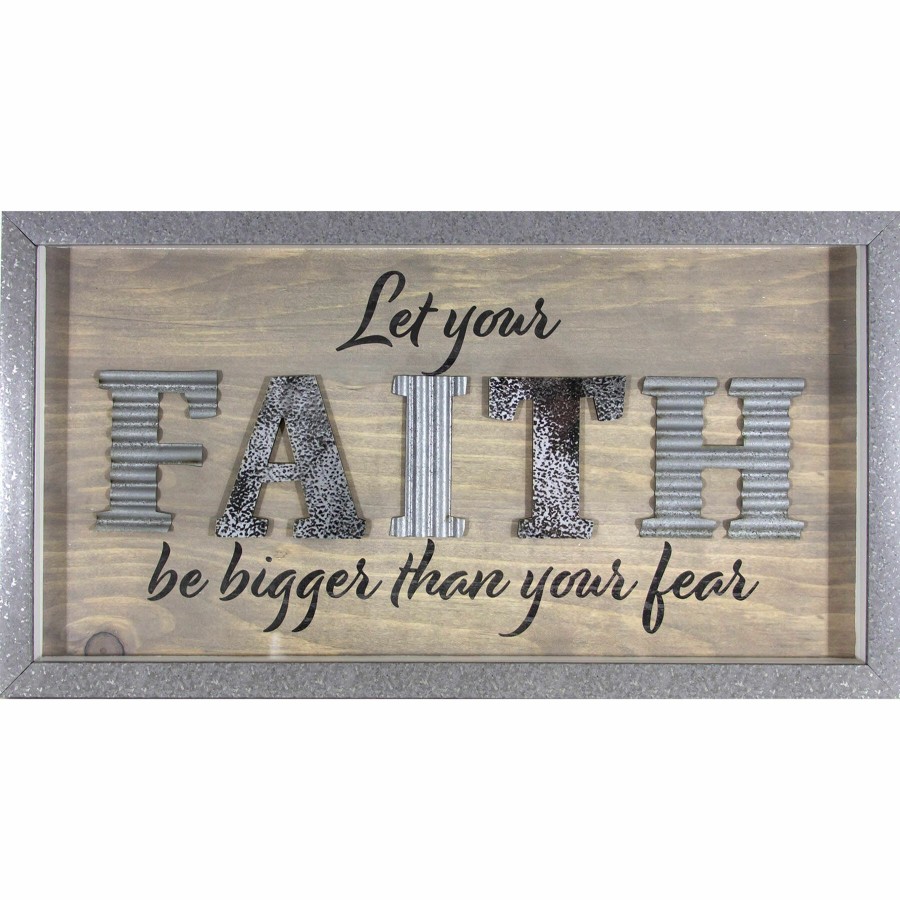 Wall Art * | Aa Pug 12X24 Faith Alt Art Online Discount