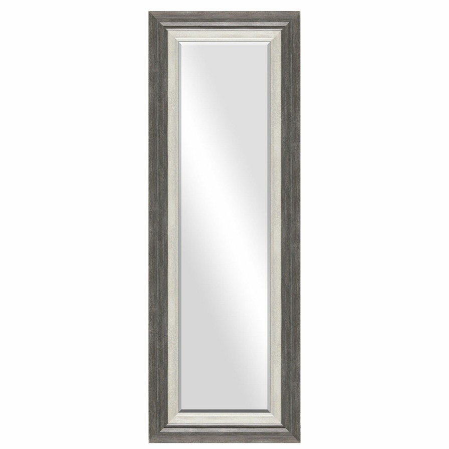 Mirrors * | 17 53 Black & Grey Mirror Unique Style