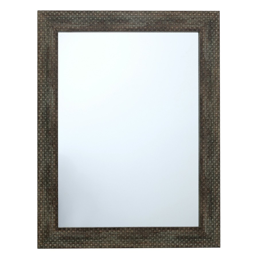 Mirrors * | 22X28 Woven Circle Mirror High Quality