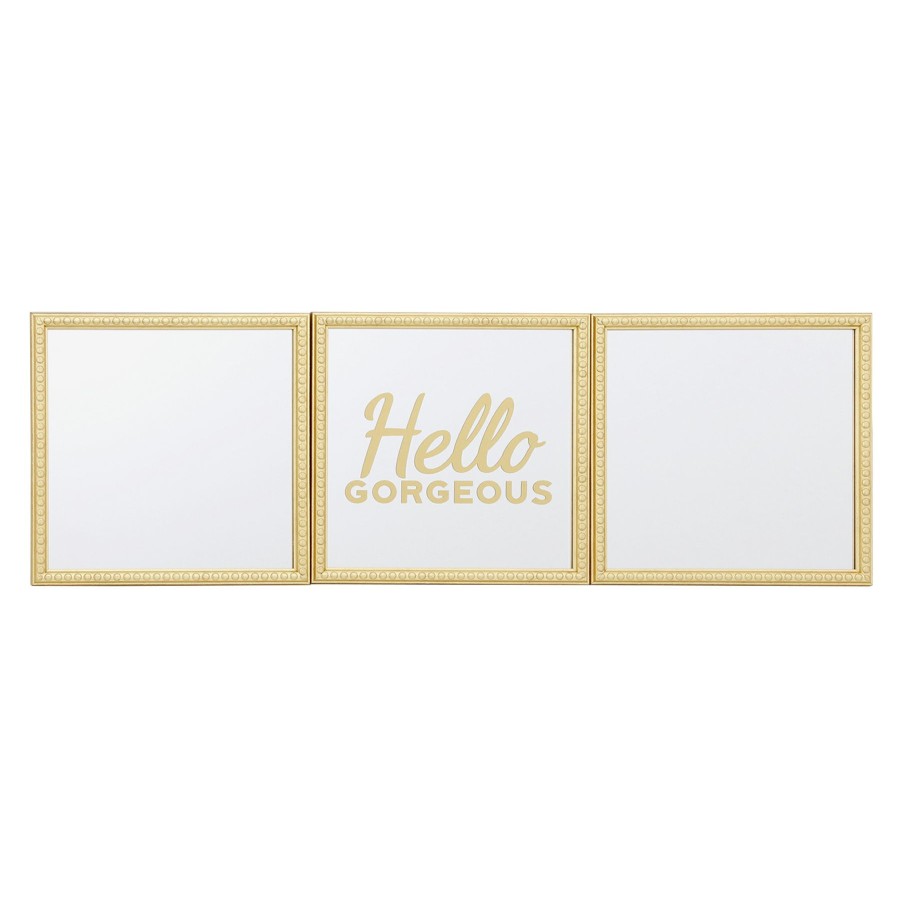 Mirrors * | 10X10 Inch 3 Piece Mirror At The Best Price