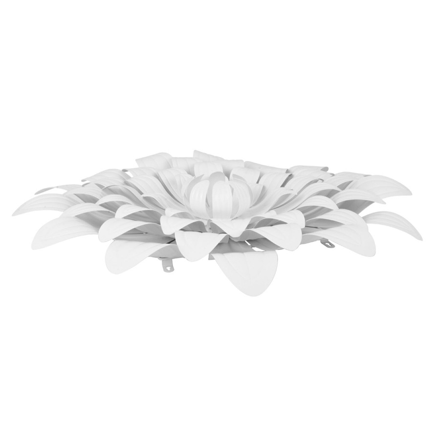 Wall Art * | Grace Mitchell White Flower Wall Decor, 29.5 Clearance