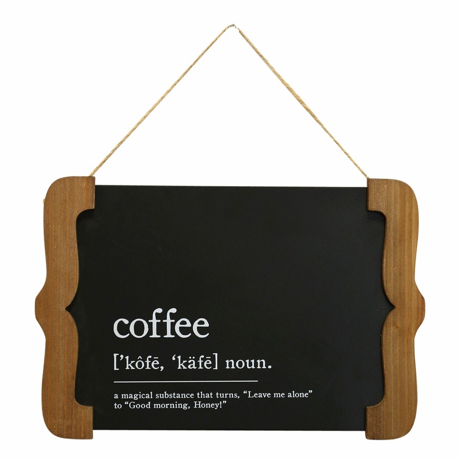 Wall Art * | 13X9 Coffee Definition Hanging Wall Art Good Quality