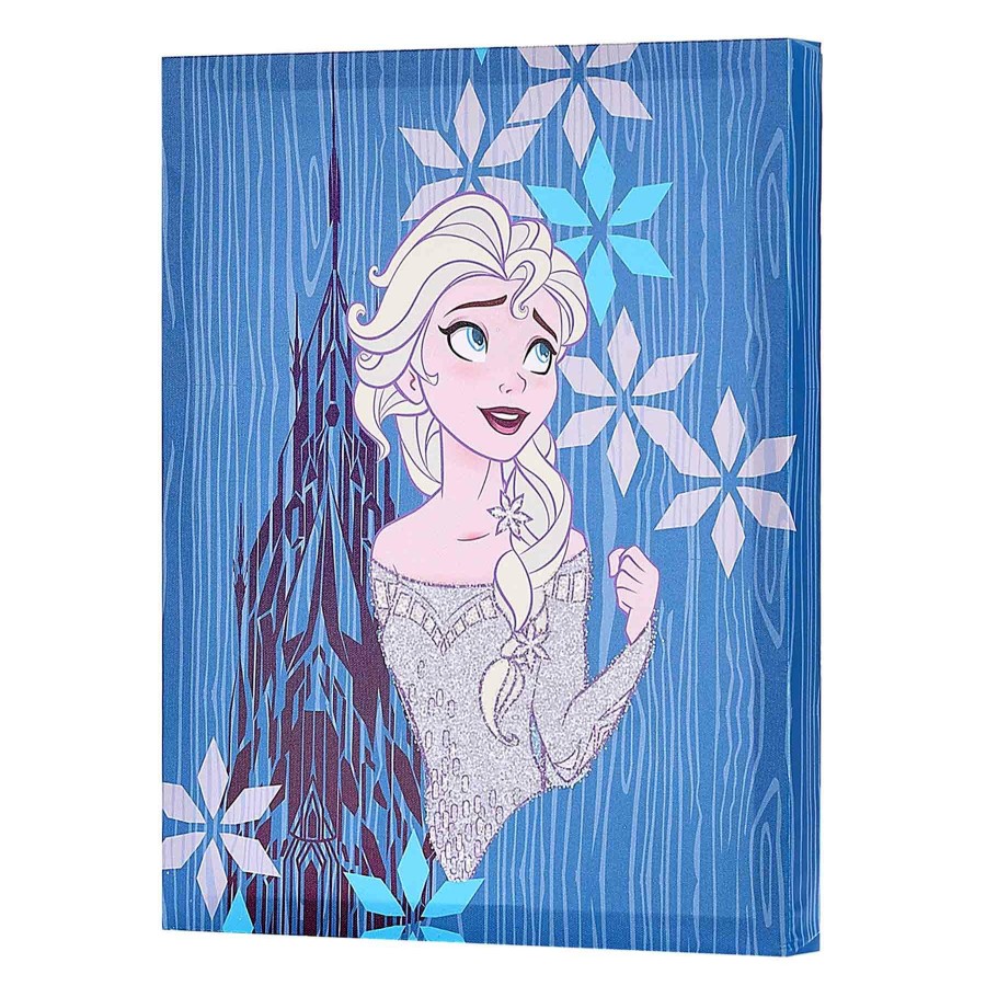 Wall Art * | 11X14 Frozen Glitter Canvas Wall Art Hot Sell