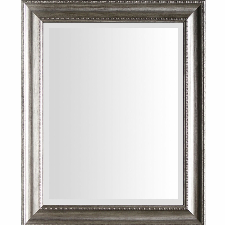 Mirrors * | 16X20 Anne Antique Silver Mirror Excellent