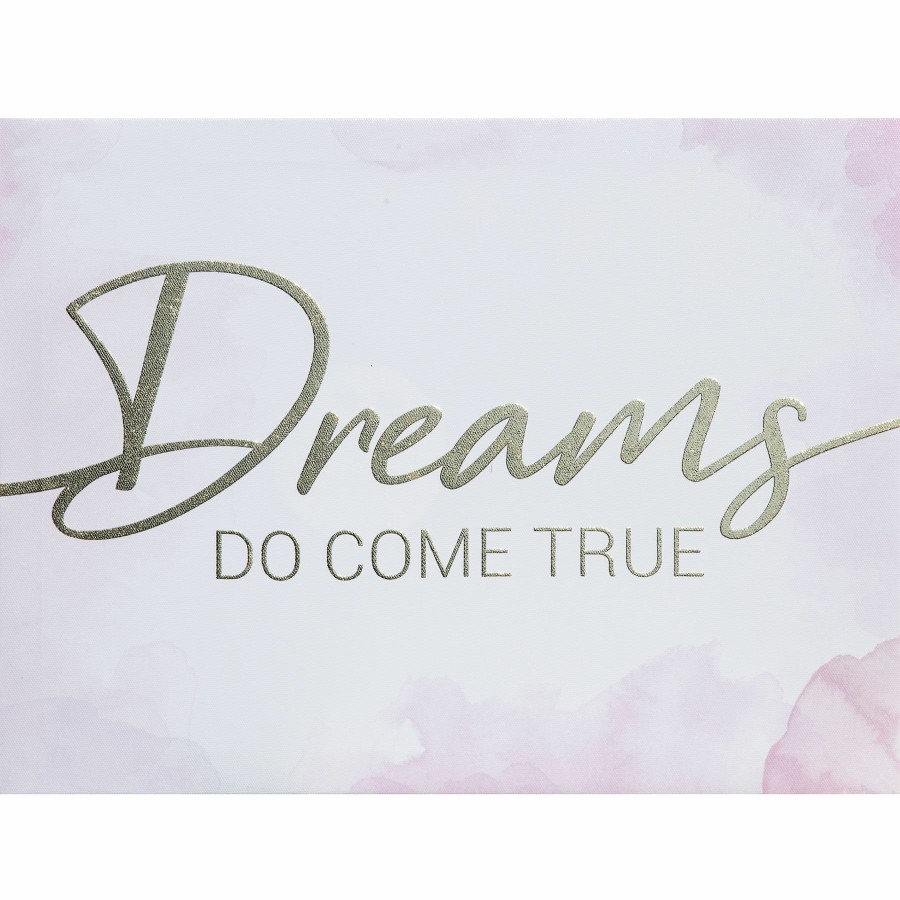 Wall Art * | Dreams Do Come True Canvas Wall Art, 16 12 Fascinating Model