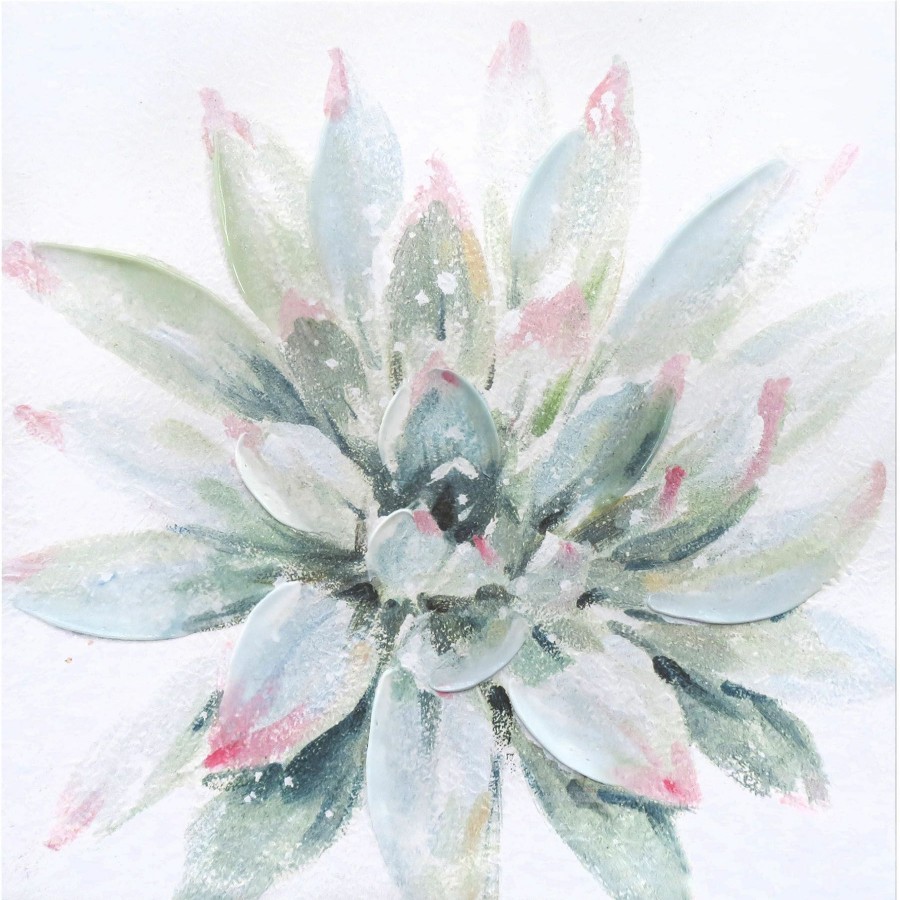 Wall Art * | Succulent Canvas Wall Art, 12 Glamor Model