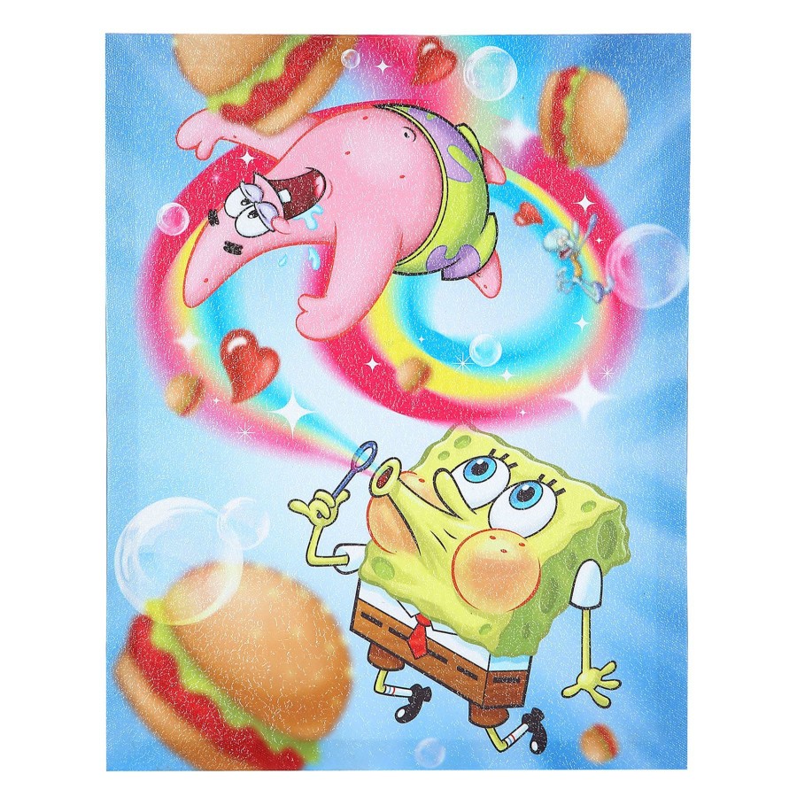 Wall Art * | Aa 11X14 Spongebob Canvas Wall Good Quality